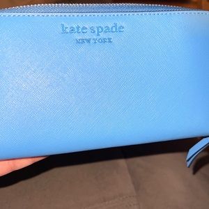 Blue kate spade wallet